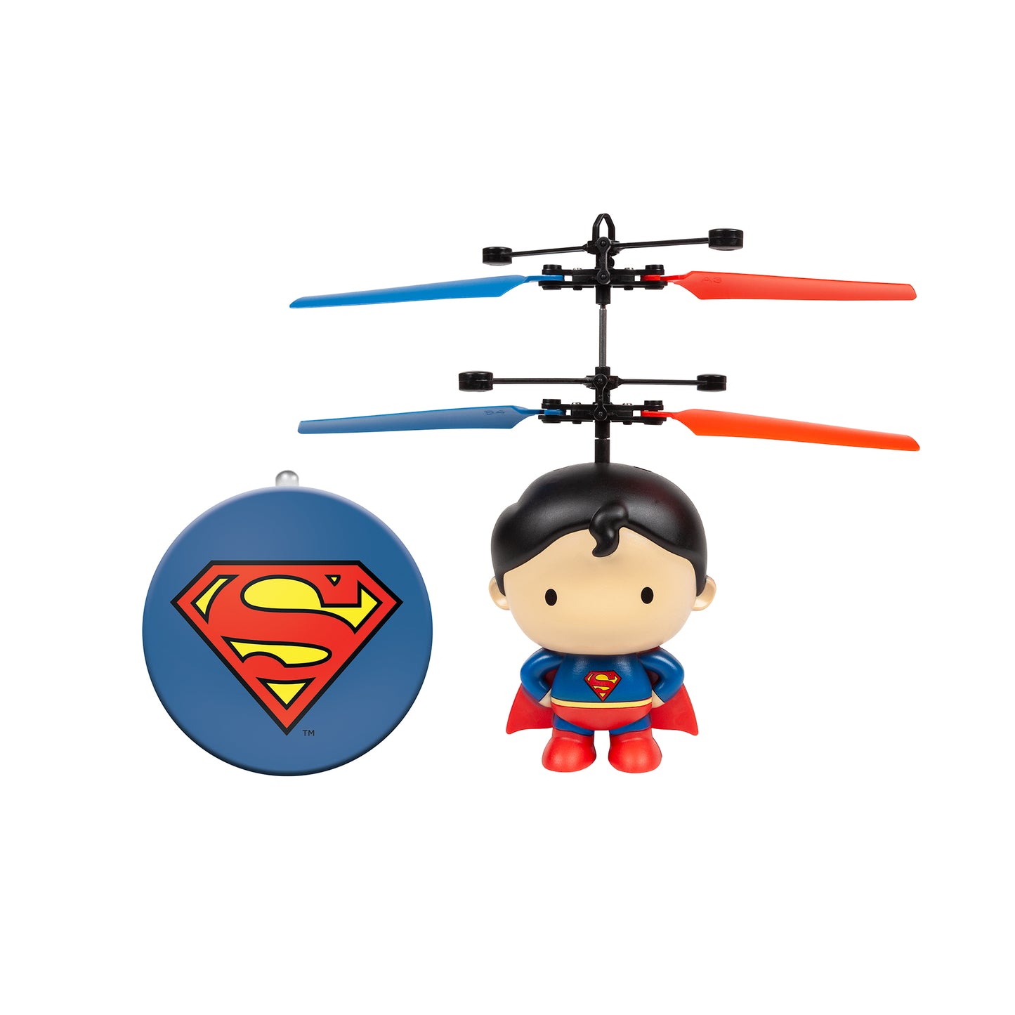 DC Superheroes 3.5" UFO Helicopter Series – Motion Sensor Flying Figures