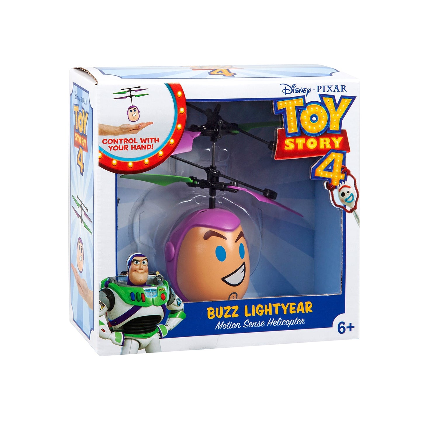Pixar Toy Story Emoji Buzz Lightyear Helicóptero OVNI IR