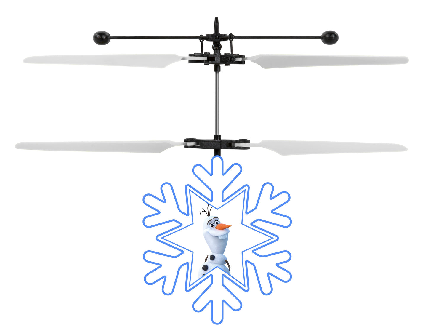 Helicóptero Bola OVNI de Infravermelhos com Deteção de Movimento Olaf, Disney Frozen