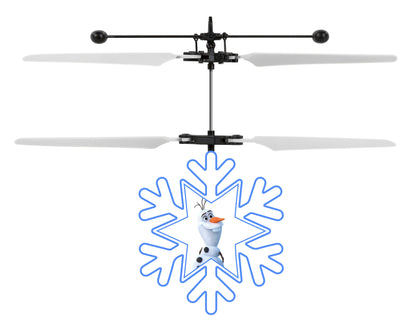 Helicóptero Bola OVNI de Infravermelhos com Deteção de Movimento Olaf, Disney Frozen