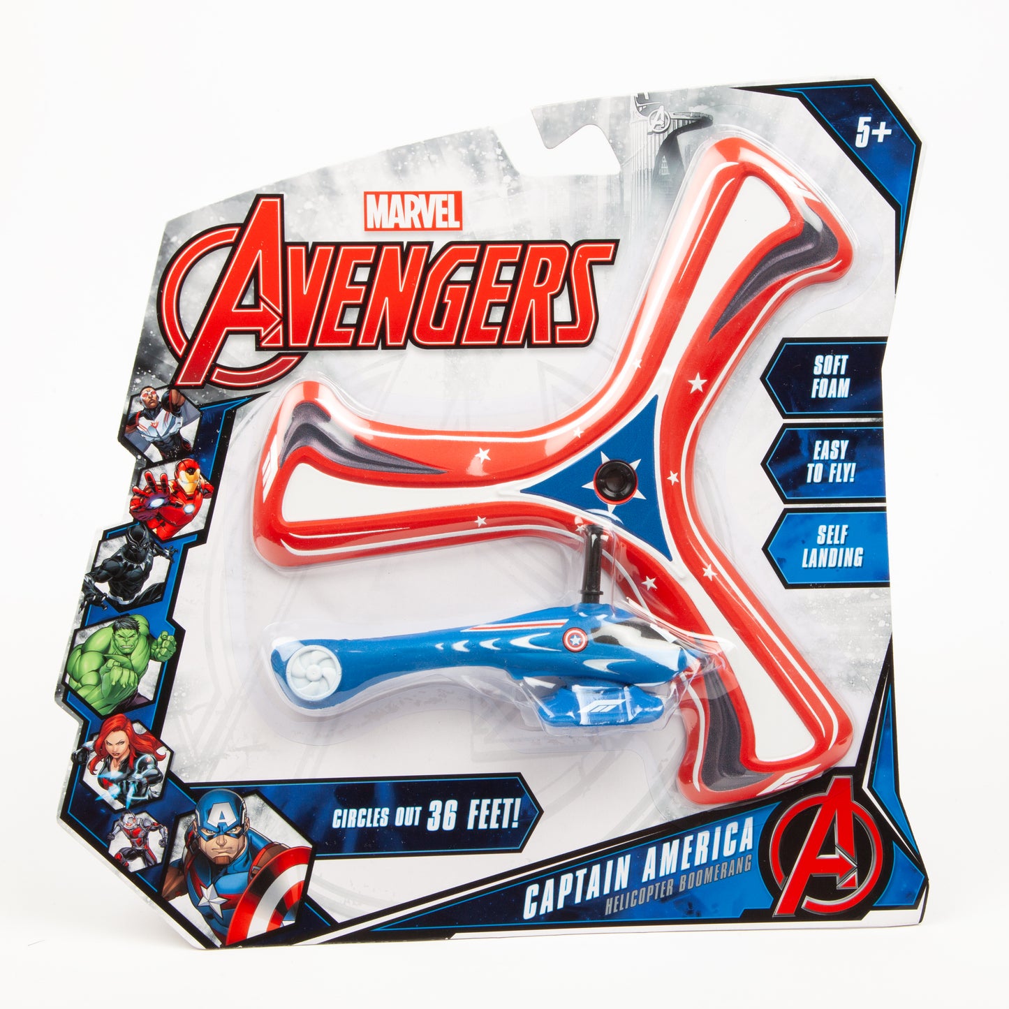 Serie Bumerán Helicóptero de Marvel Los Vengadores