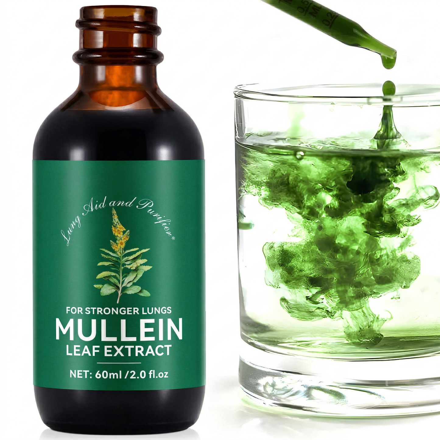 Mullein Leaf Chlorophyll Drops