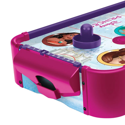 Mesa de air hockey electrónico de Disney Princess (madera)