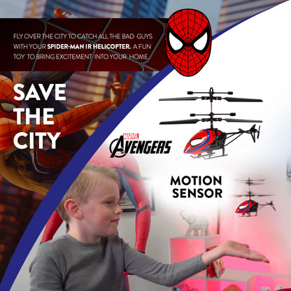 [Marvel] Spider-Man Helicóptero a control remoto de 2 canales