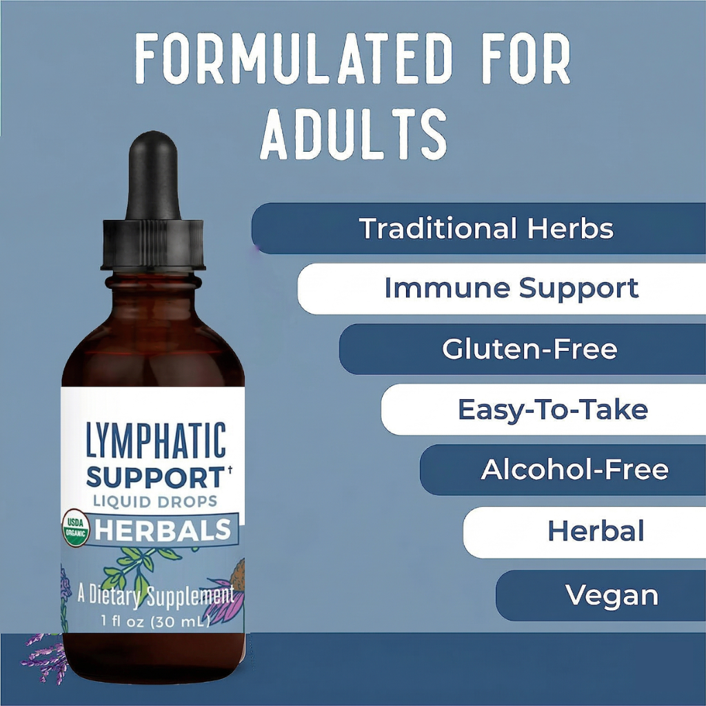 Organic Lymphatic Support Drops