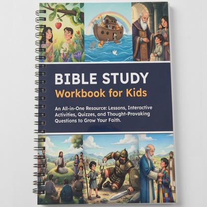 Bible Study Workbook for Kids