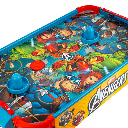 Mesa de Air Hockey Eletrónica de Madeira Os Vingadores