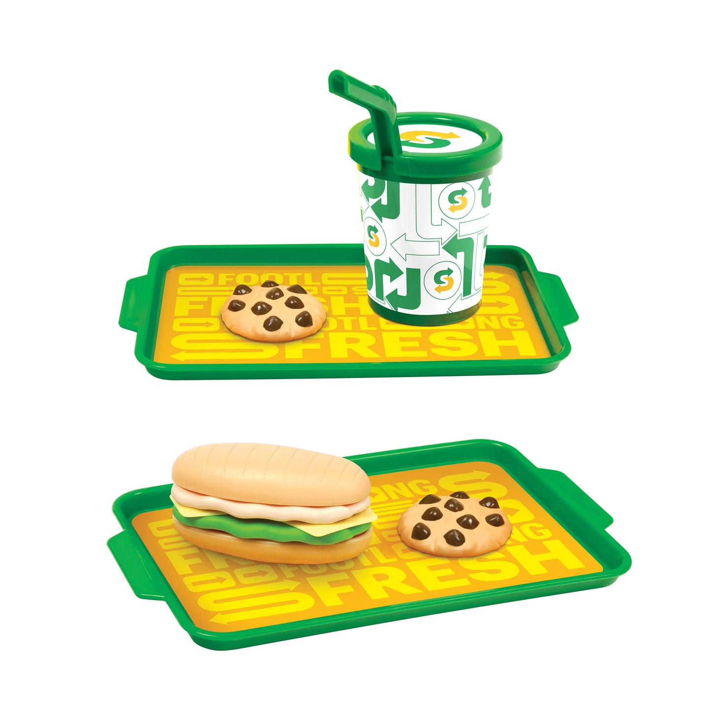 Subway Mini Restaurante Playset – Loja de Sanduíches de Brincadeira de 29 Peças