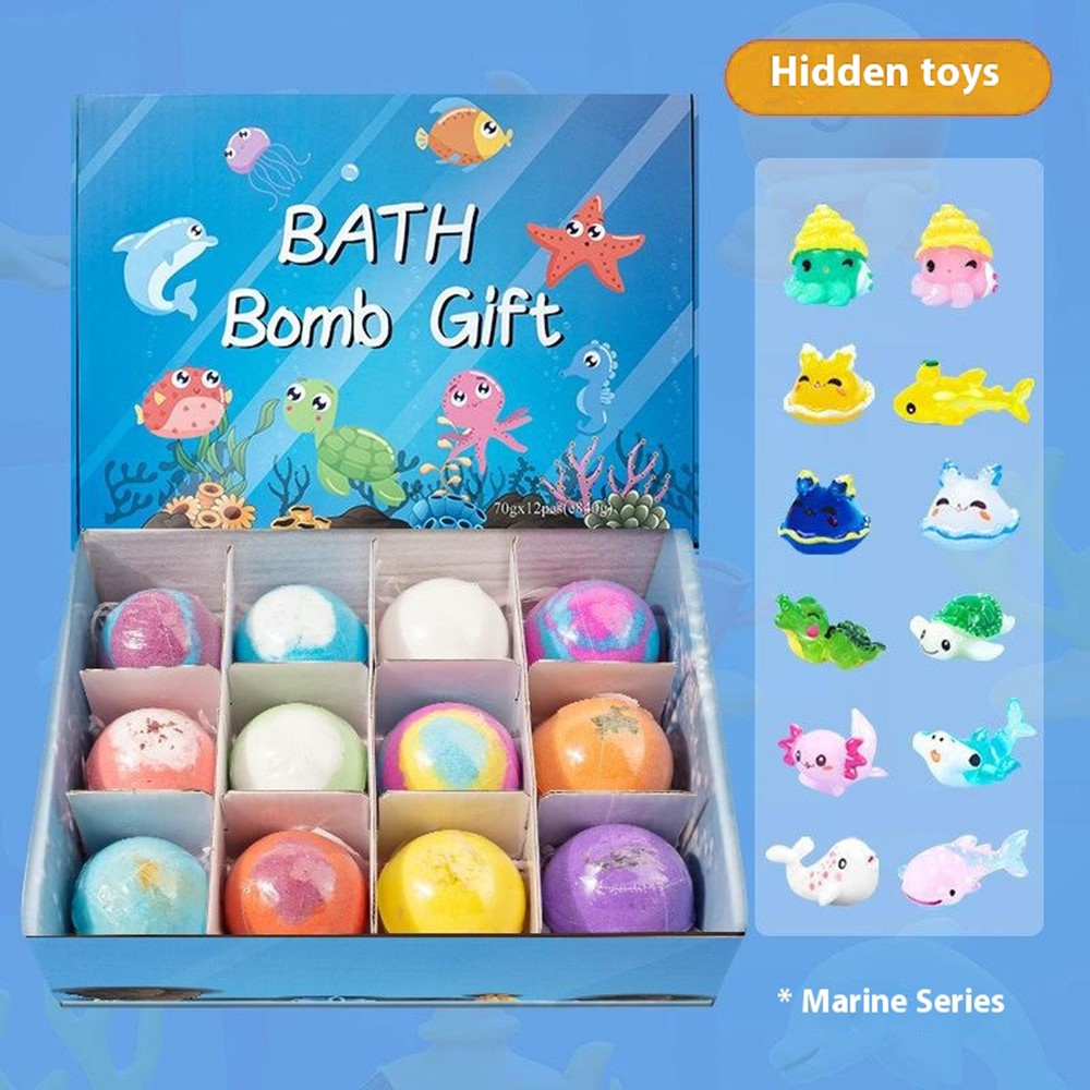 12-Piece Egg Bath Bomb Set