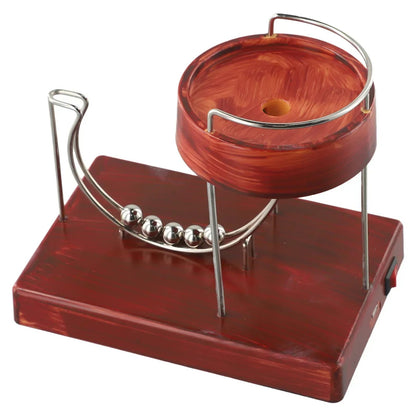 Kinetic Science Art Sculpture - Perpetual Motion Machine Desk Toy for Stress Relief, Office & Home Decor - Physics Science Gift