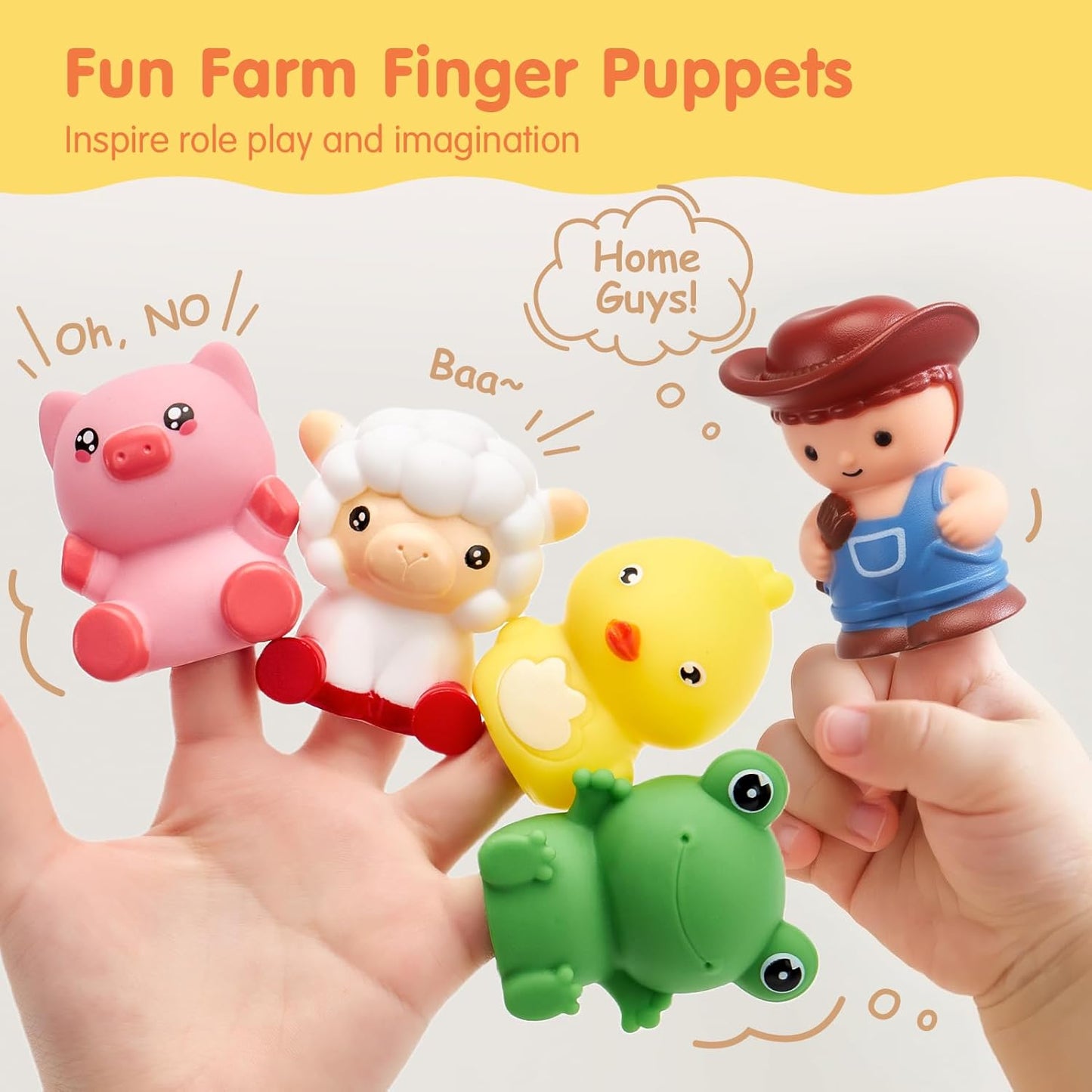 Comboio de Brinquedo Montessori para Crianças Pequenas – Brinquedo Educativo para Contar, Combinar e Separar com Animais da Quinta