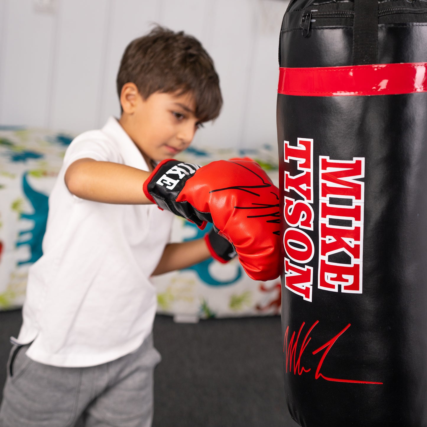 Set de Saco de Boxeo para Niños Mike Tyson