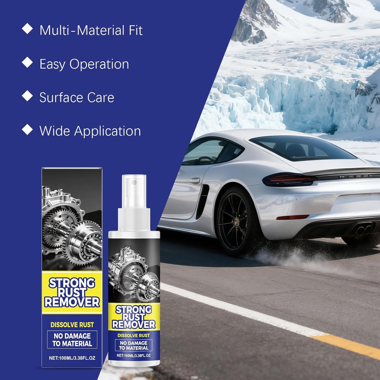 Heavy Duty Multipurpose Rust Remover Spray
