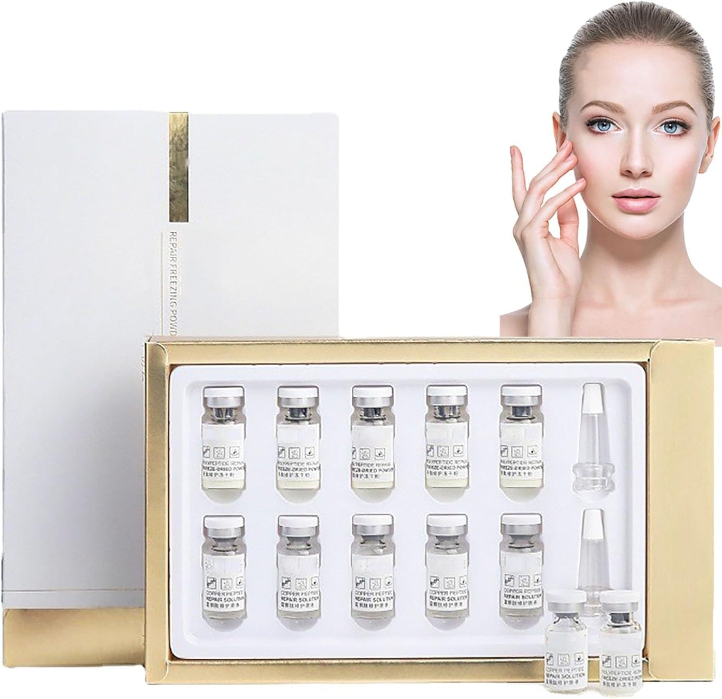 Noviqo Nano Silk Anti-Wrinkle Ampoules - Elasticity & Aging Care