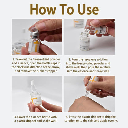 Noviqo Nano Silk Anti-Wrinkle Ampoules - Elasticity & Aging Care