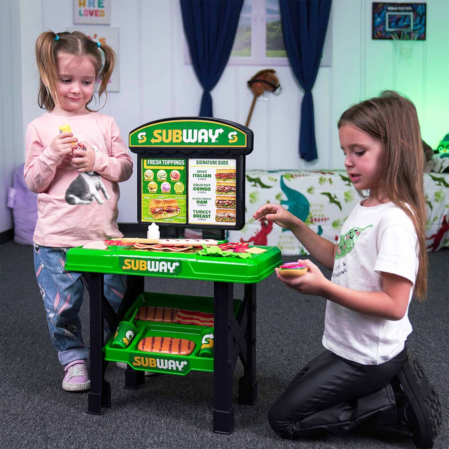 Subway Sandwich Artist Playset – Kit de Restaurante de Faz de Conta de 53 Peças