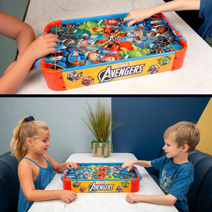 Mesa de Air Hockey Eletrónica de Madeira Os Vingadores
