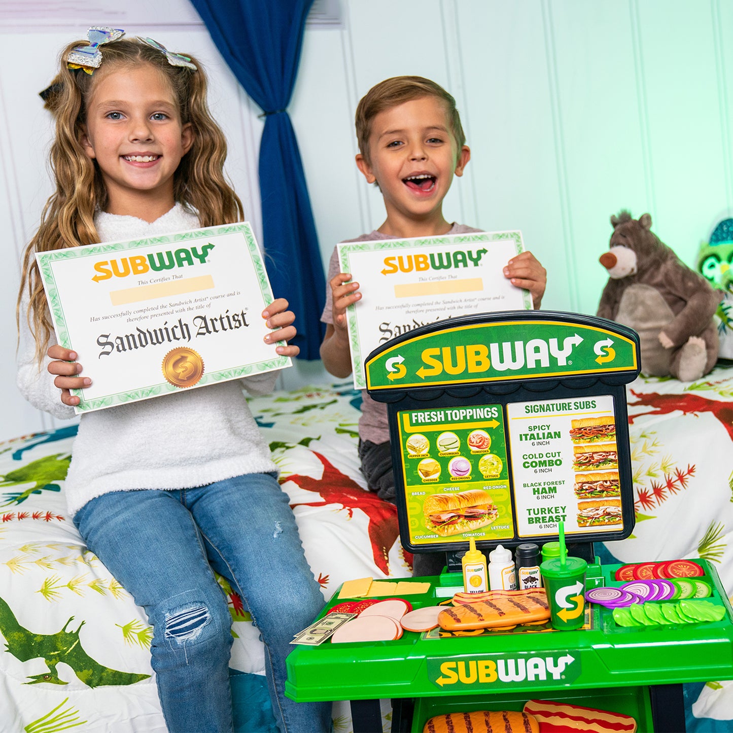 Subway Sandwich Artist Playset – Kit de Restaurante de Faz de Conta de 53 Peças