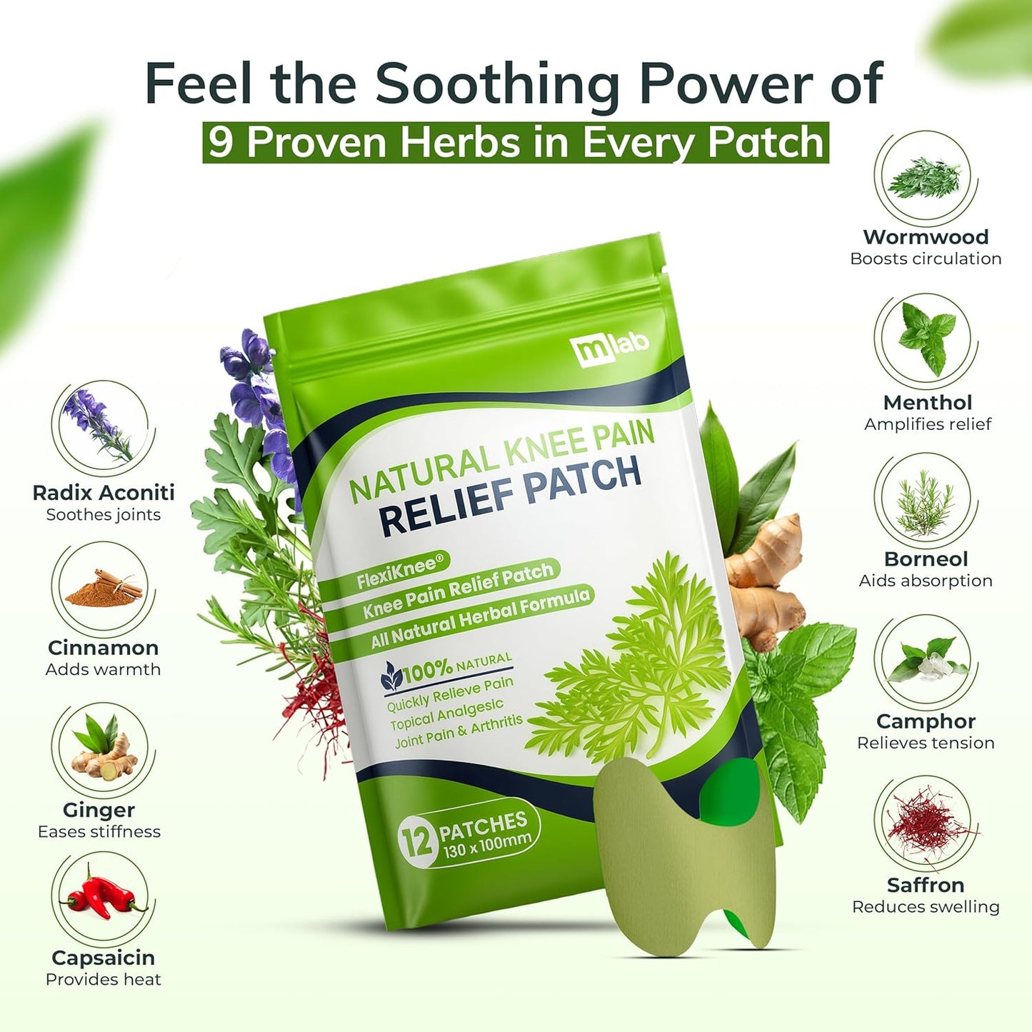 Intensive Joint Recovery Patches – Targeted Deep Tissue Relief for Knee, Neck, and Back Pain