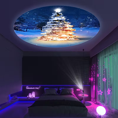 Luz de proyección LED para árbol de Navidad