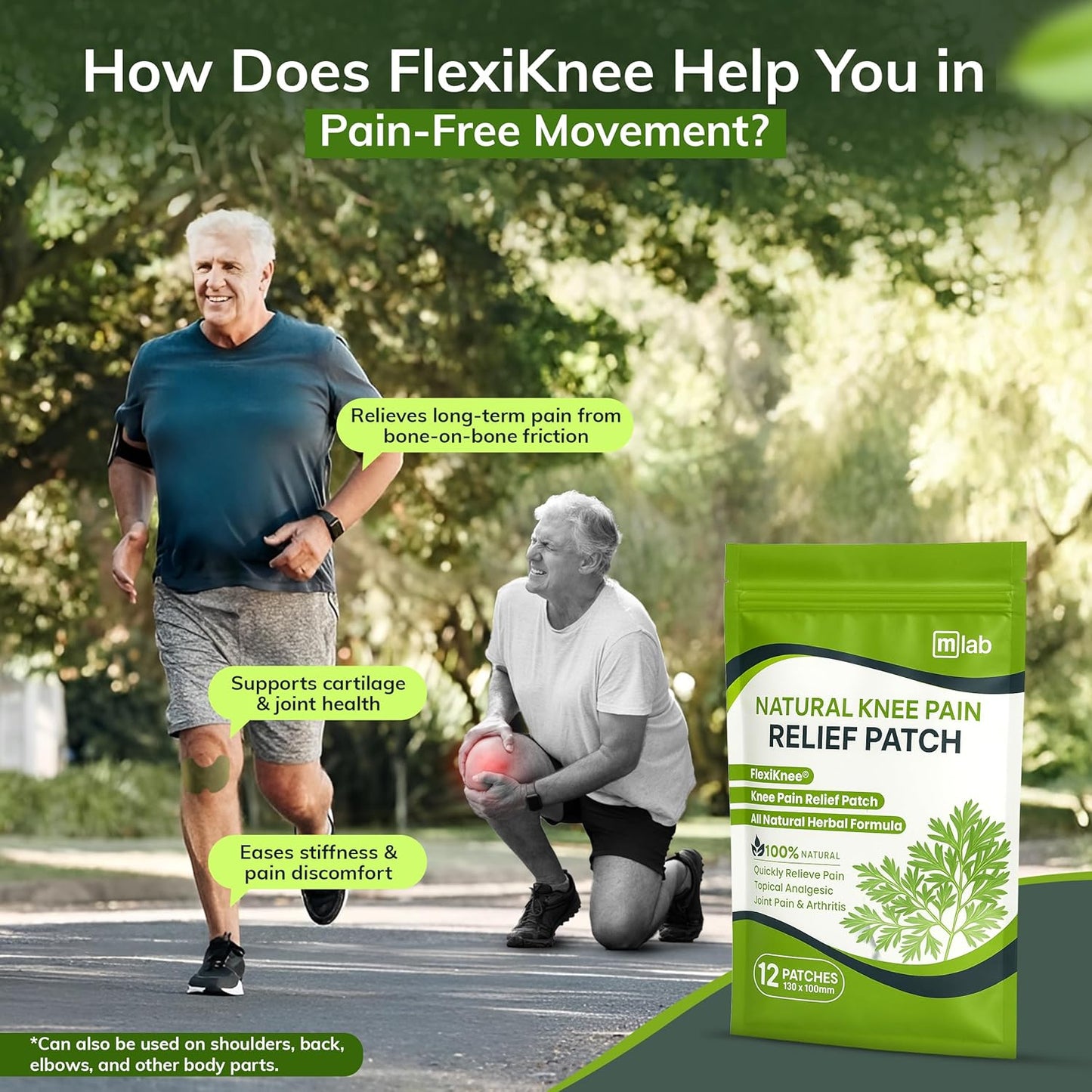 Intensive Joint Recovery Patches – Targeted Deep Tissue Relief for Knee, Neck, and Back Pain