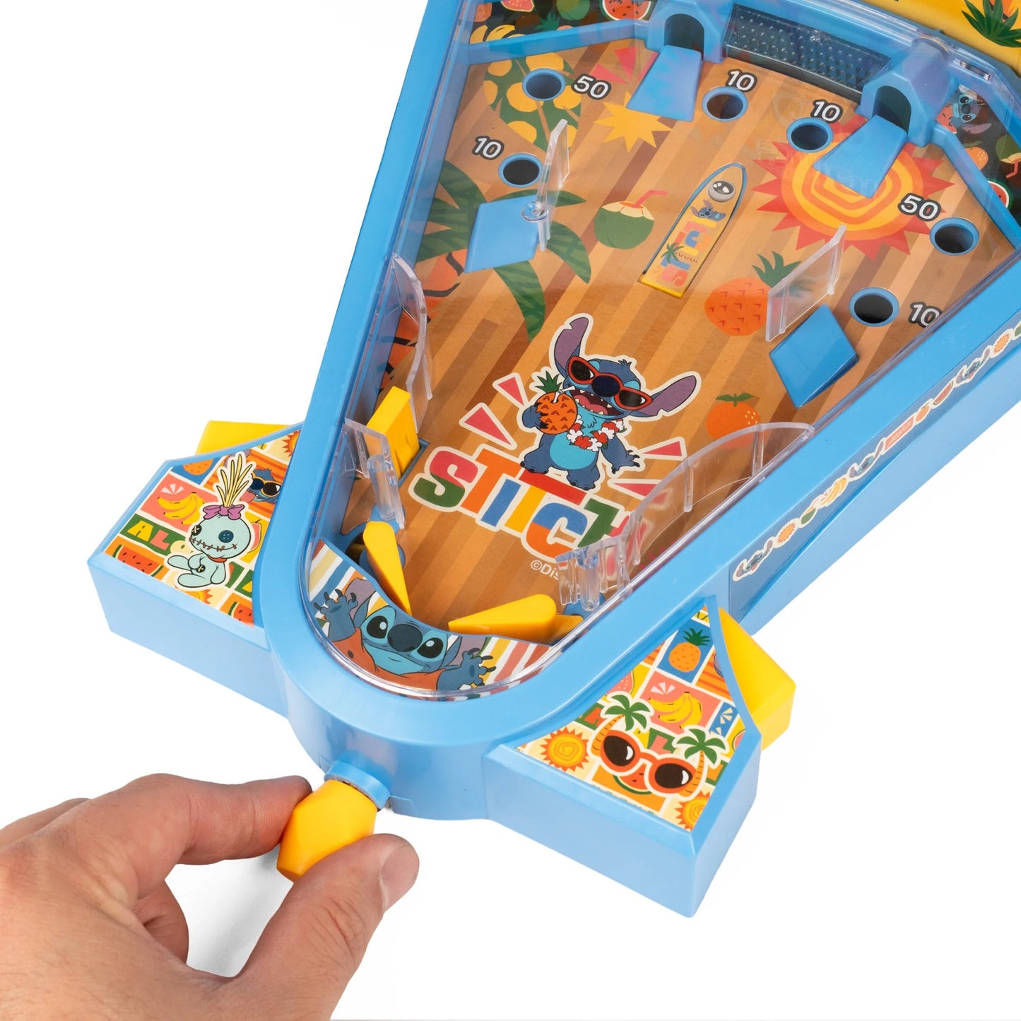 Jogo de Pinball de Mesa Disney Stitch