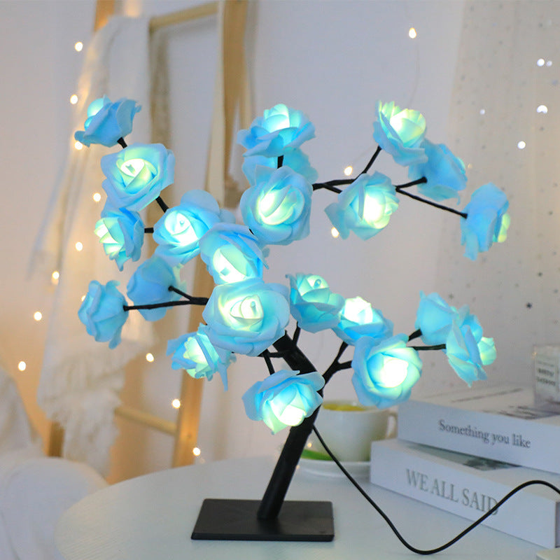 Lámpara del Árbol de Rosas Eternas