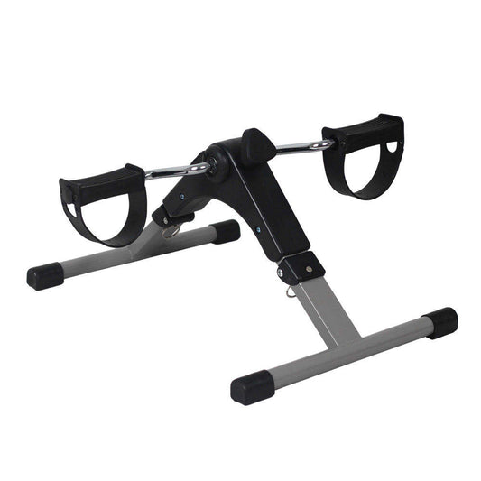 Bicicleta estática portátil para debajo del escritorio – Minibicicleta elíptica para ejercicios de brazos y piernas