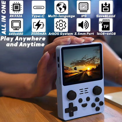 Reproductor de videojuegos portátil de bolsillo – Consola de juegos retro portátil