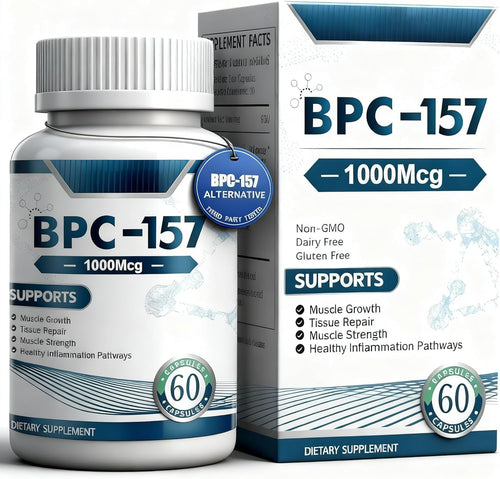 BPC 157 Peptide Recovery Capsules – Muscle & Training Support 60 Capsules