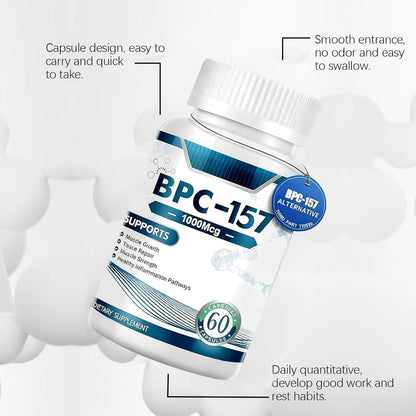 BPC 157 Peptide Recovery Capsules – Muscle & Training Support 60 Capsules