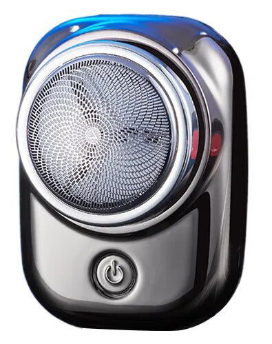 Mini Barbeador Portátil - Portátil, Recarregável por USB, À Prova de Água, para Homens e Mulheres