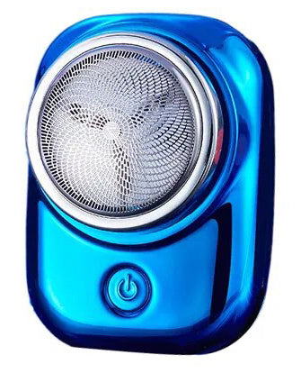 Mini Barbeador Portátil - Portátil, Recarregável por USB, À Prova de Água, para Homens e Mulheres