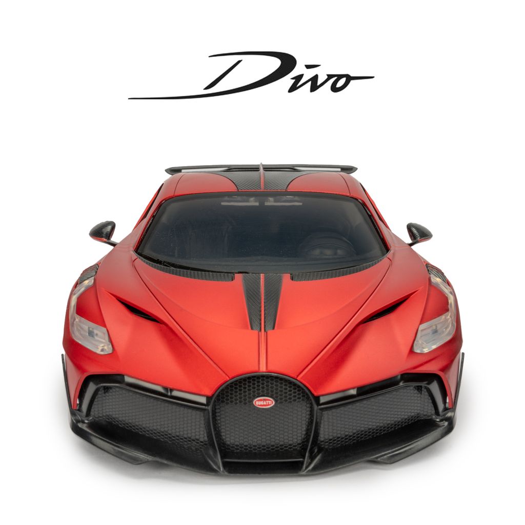Coche de carreras RC eléctrico Bugatti Divo - Réplica a escala 1:14