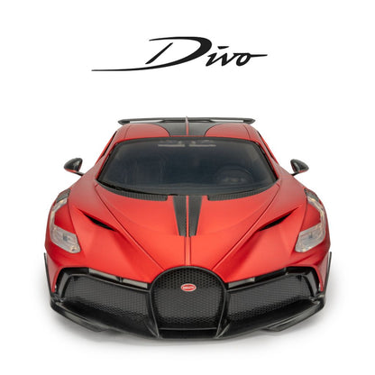 Coche de carreras RC eléctrico Bugatti Divo - Réplica a escala 1:14