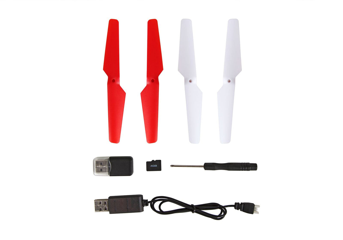 Dron Striker-X HD con cámara – Cuadricóptero teledirigido de 2.4GHz con captura de video y fotos en HD