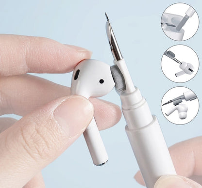 2-in-1 Earbud & Charging Case Cleaning Kit – Precision Cleaning Pen for AirPods, Wireless Earbuds & Headphones