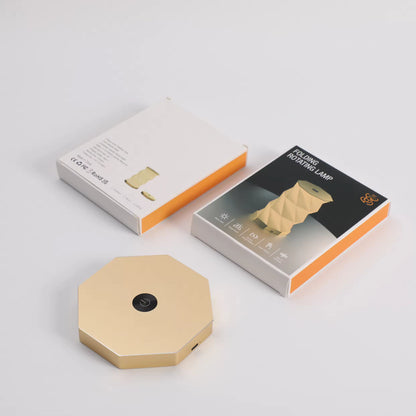 Lámpara de papel plegable