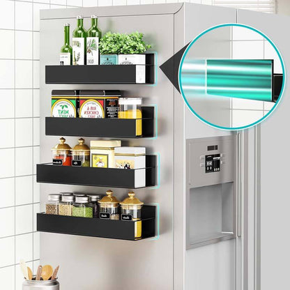 Prateleira Lateral Magnética para Frigorífico e Suporte para Especiarias