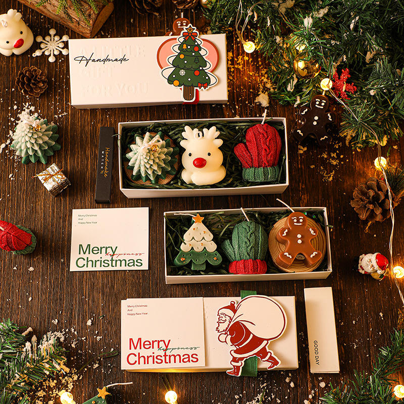 Velas Artesanais de Natal Perfumadas – Decoração de Natal para Casa