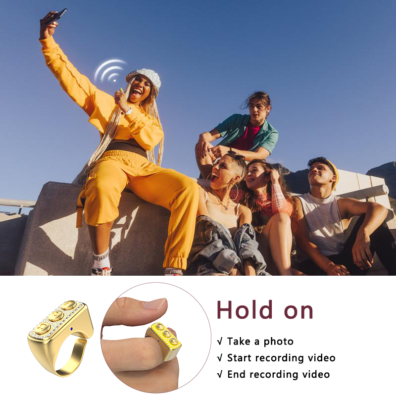 Diamond Smart Ring & Media Remote