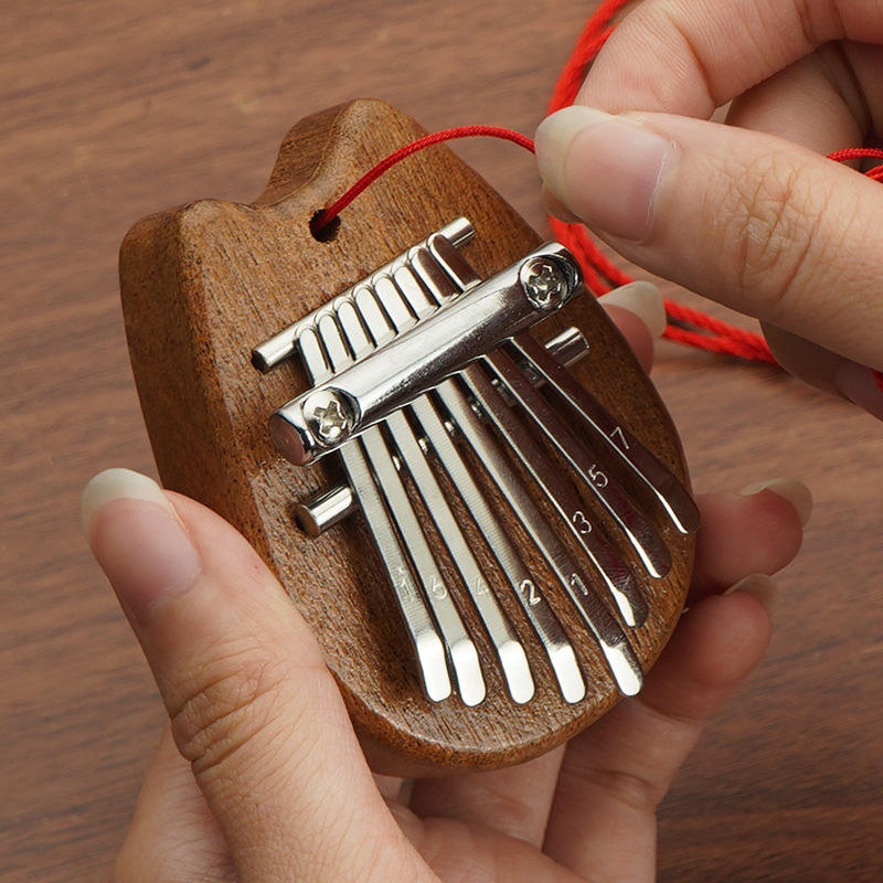 Mini Kalimba de Bolsillo de 8 Teclas
