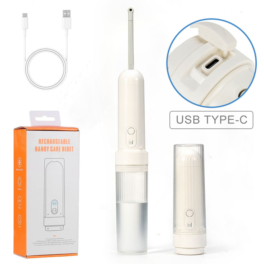 Electric Portable Travel Bidet for Personal Hygiene - Waterproof USB Charging