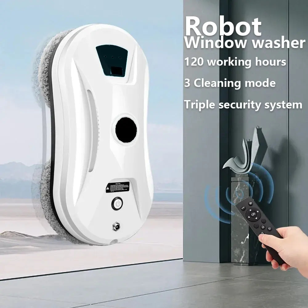 Robô de Limpeza Automática de Janelas com Controlo Remoto