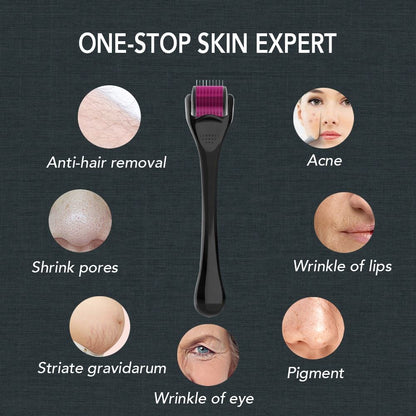 Rolo Facial de Microagulhamento de Precisão
