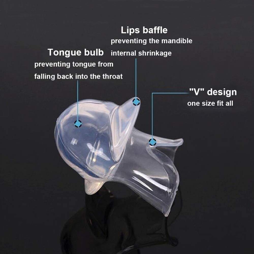 Boquilla antironquidos para retener la lengua