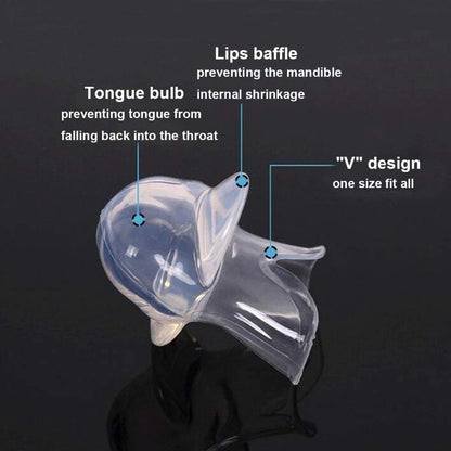 Boquilla antironquidos para retener la lengua