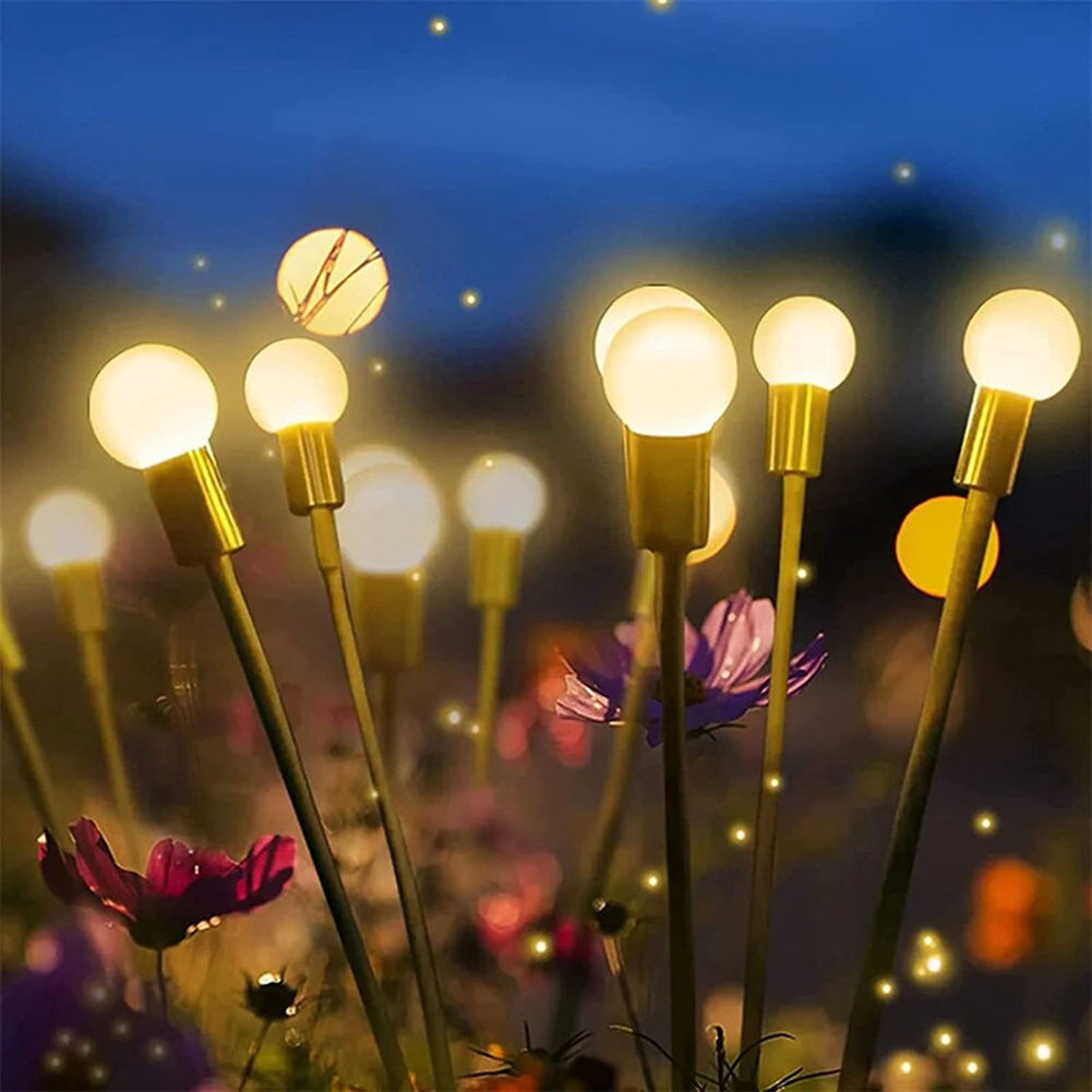 Solar RGB Firefly Lamp – Outdoor Garden Path Light