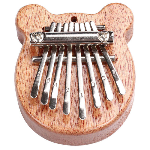 Mini Kalimba de Bolsillo de 8 Teclas