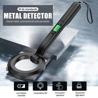 Escáner detector de metales portátil de alta sensibilidad